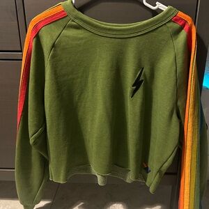 Crop Aviator Nation sweater